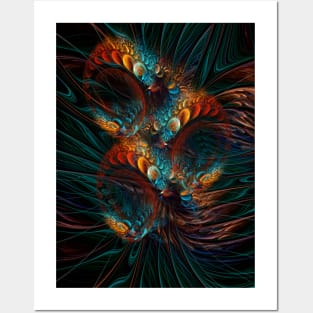 Reverie. Fractal Abstract Posters and Art